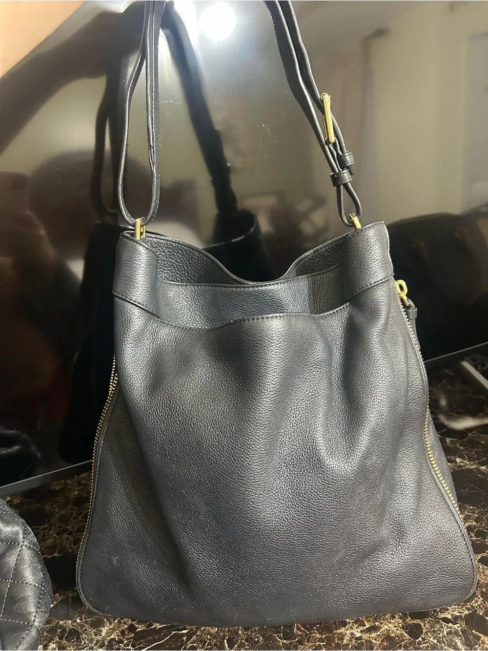 Tory Burch soft pebbled